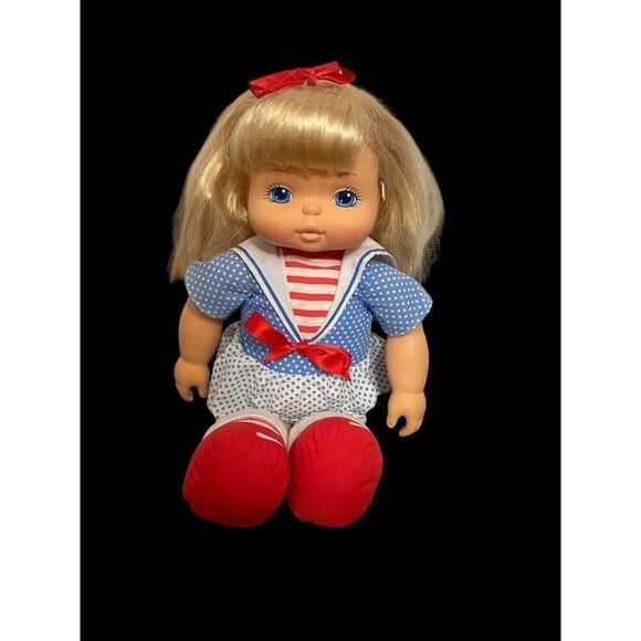 Vintage 1990 Playskool Kid Doll - Picture 1 of 10